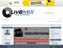 Tablet Screenshot of livemix.info